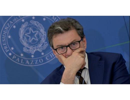 Il ministro dell'Economia e delle Finanze, Giancarlo Giorgetti.