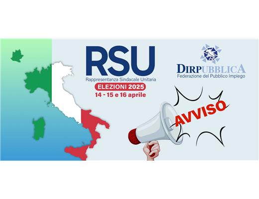 RSU, AVVISO URGENTE!